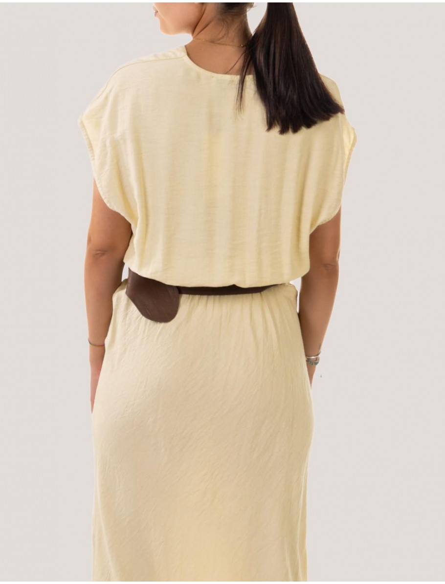 VESTIDO OBVIO LANTA AMARILLO