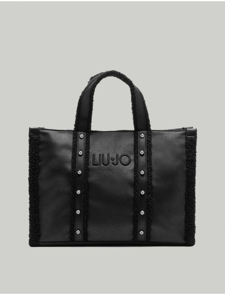 BOLSO LIUJO BOLSOS L TOTE NEGRO