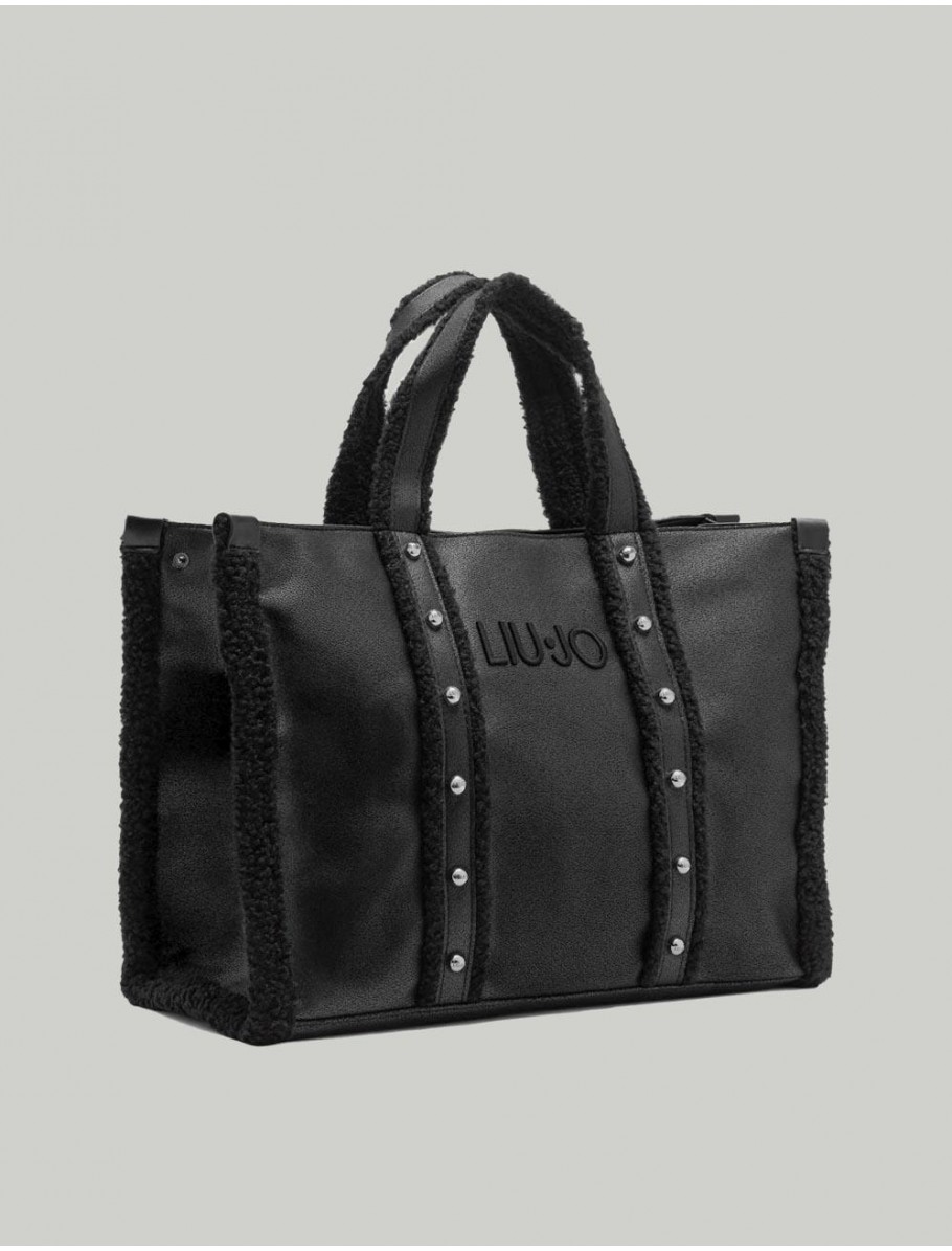 BOLSO LIUJO BOLSOS L TOTE NEGRO