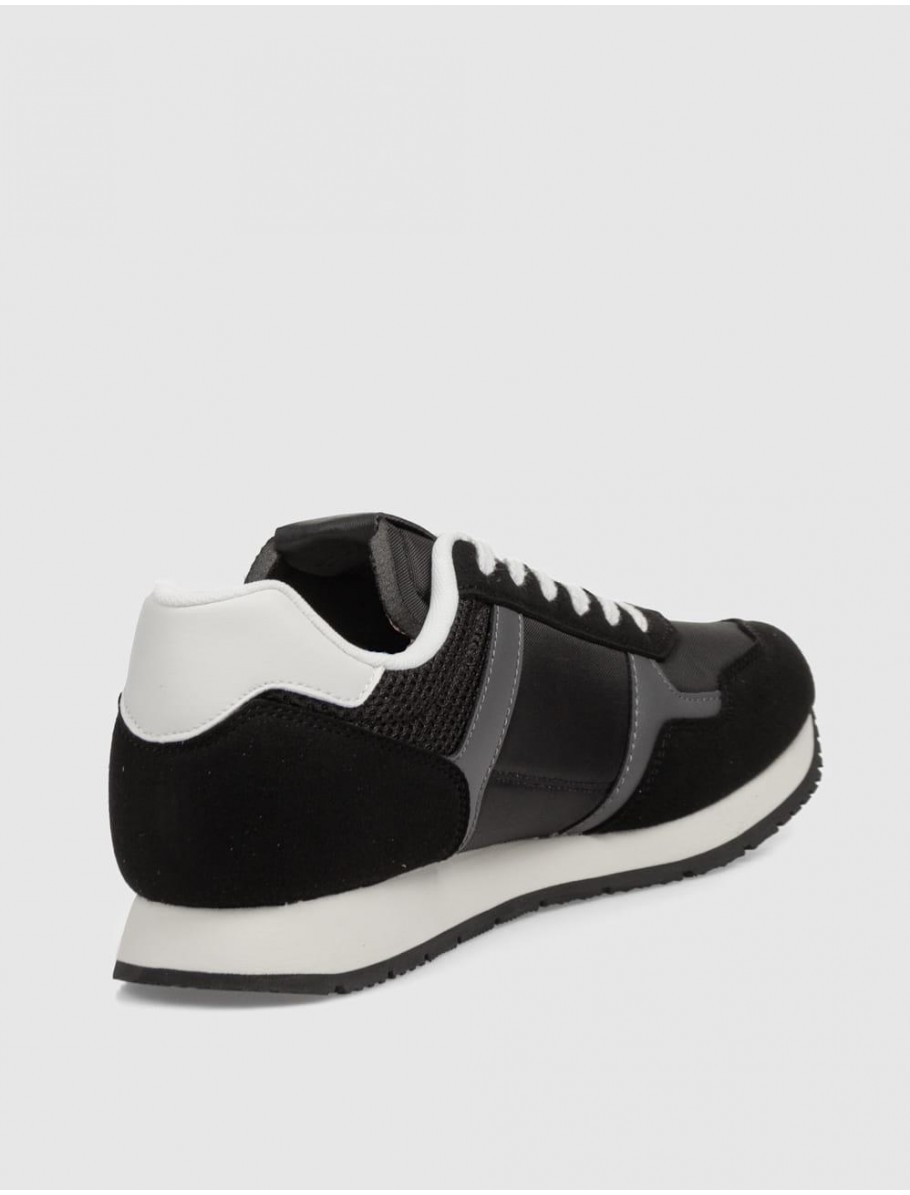 ZAPATILLA TOMMY HILFIGER TJM RUNNER CASUAL NEGRO