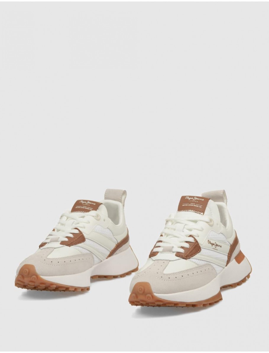 ZAPATILLA PEPE JEANS LUCKY CLASS BLANCO