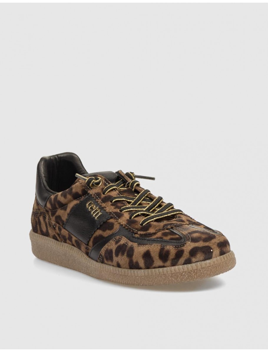 ZAPATILLA CETTI 1395 LEOPARDO