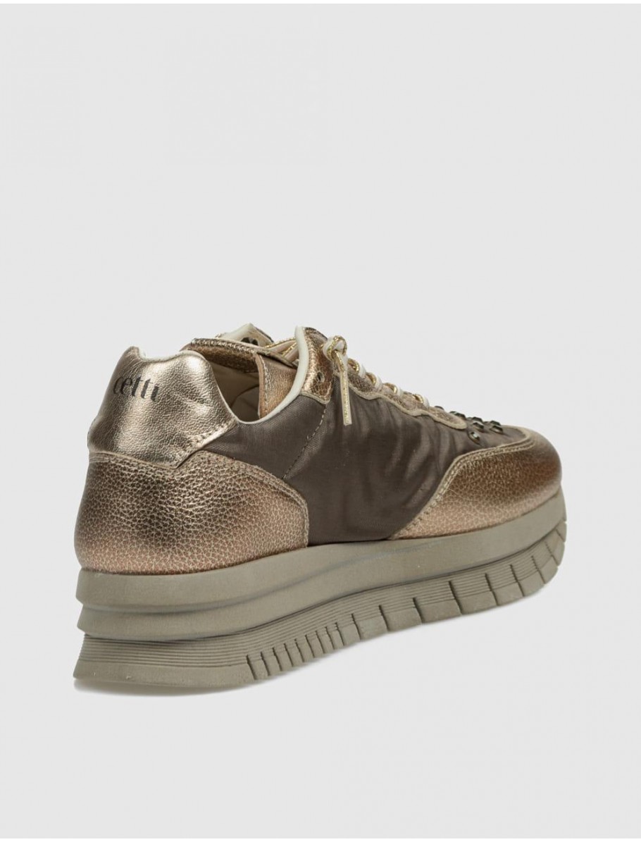 ZAPATILLA CETTI 1391 ORO