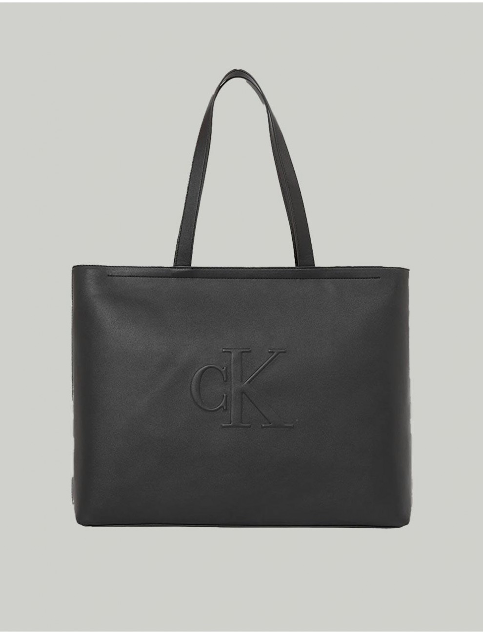 BOLSO CALVIN KLEIN SCULPTED SLIM TOTE NEGRO