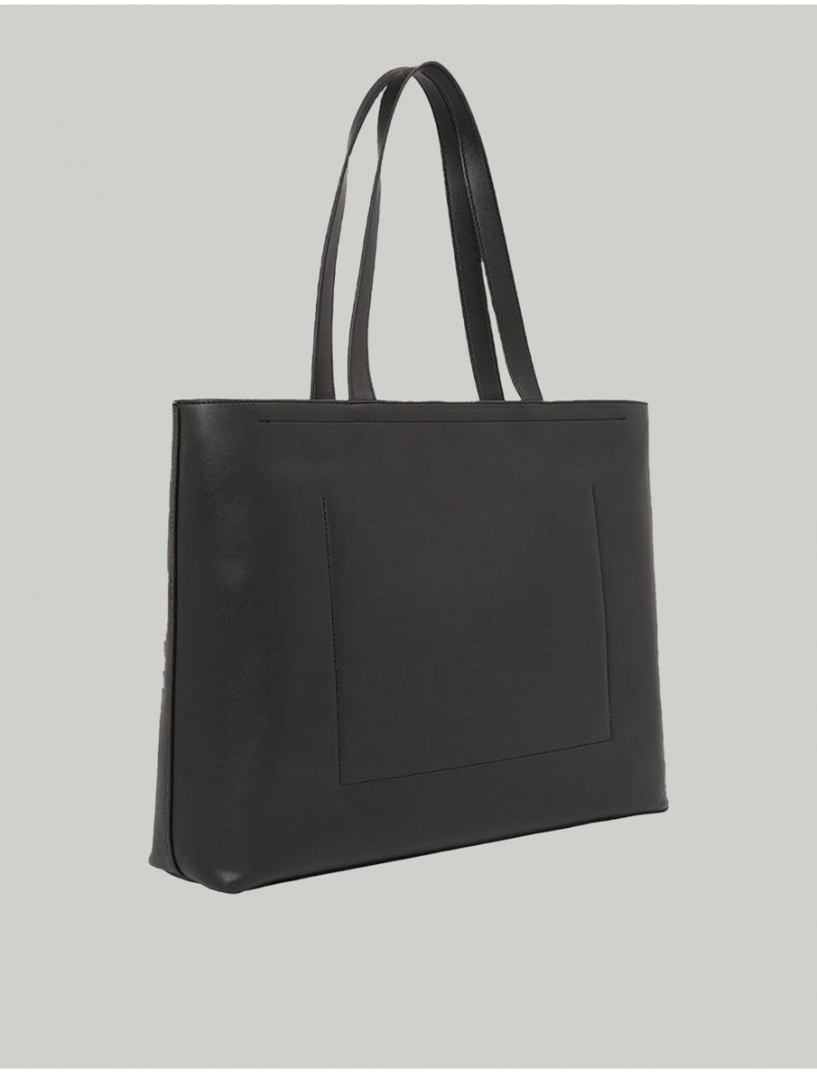 BOLSO CALVIN KLEIN SCULPTED SLIM TOTE NEGRO