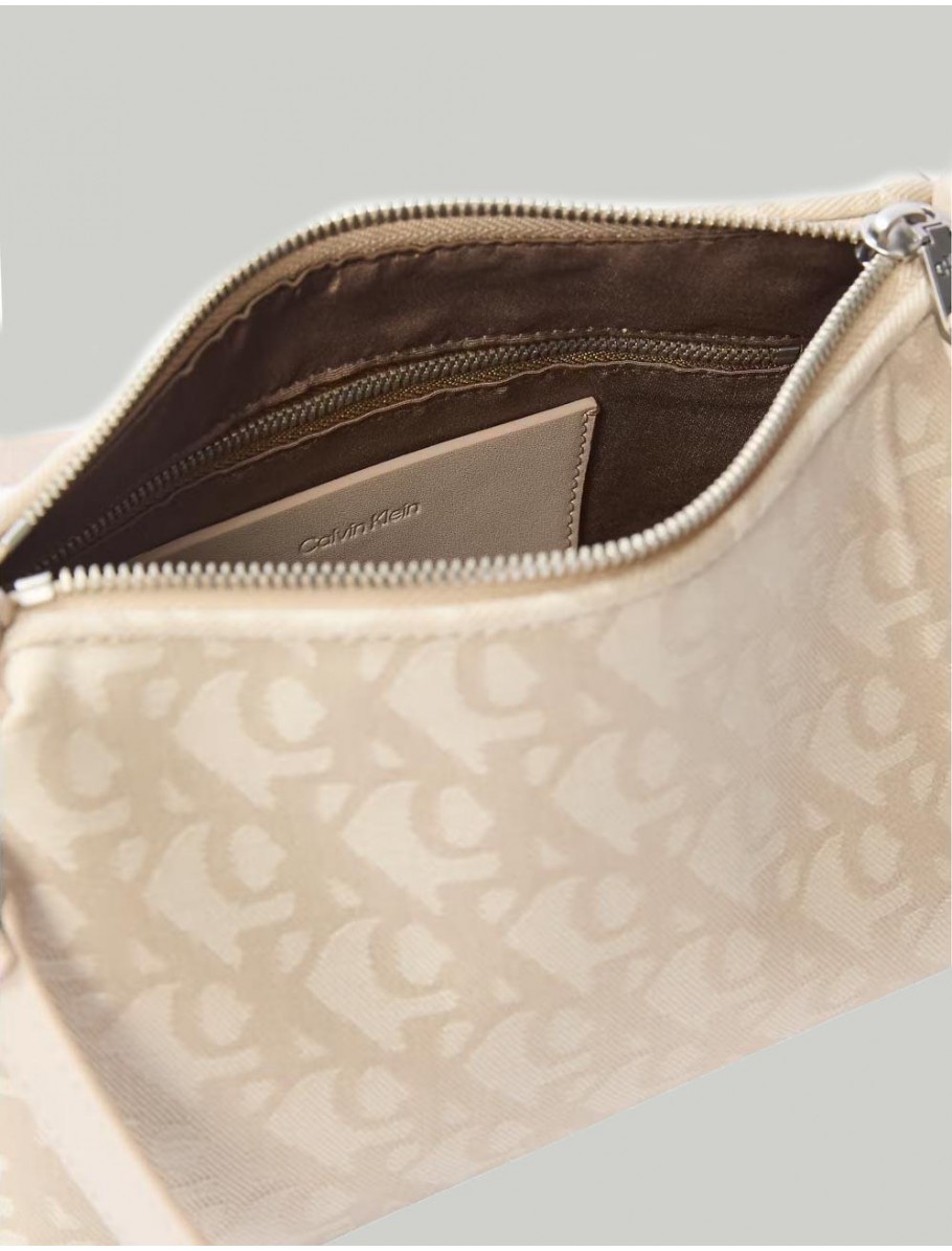 BOLSO CALVIN KLEIN CKJ MNGRM DRP SM SHL NATURAL