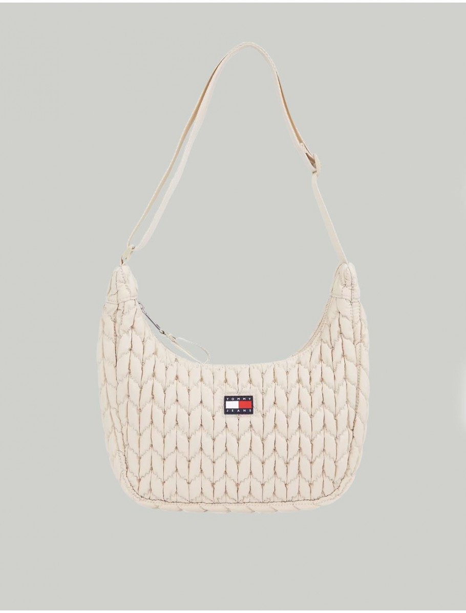 BOLSO TOMMY HILFIGER TJW URBAN X BODY QUILTED BEIG