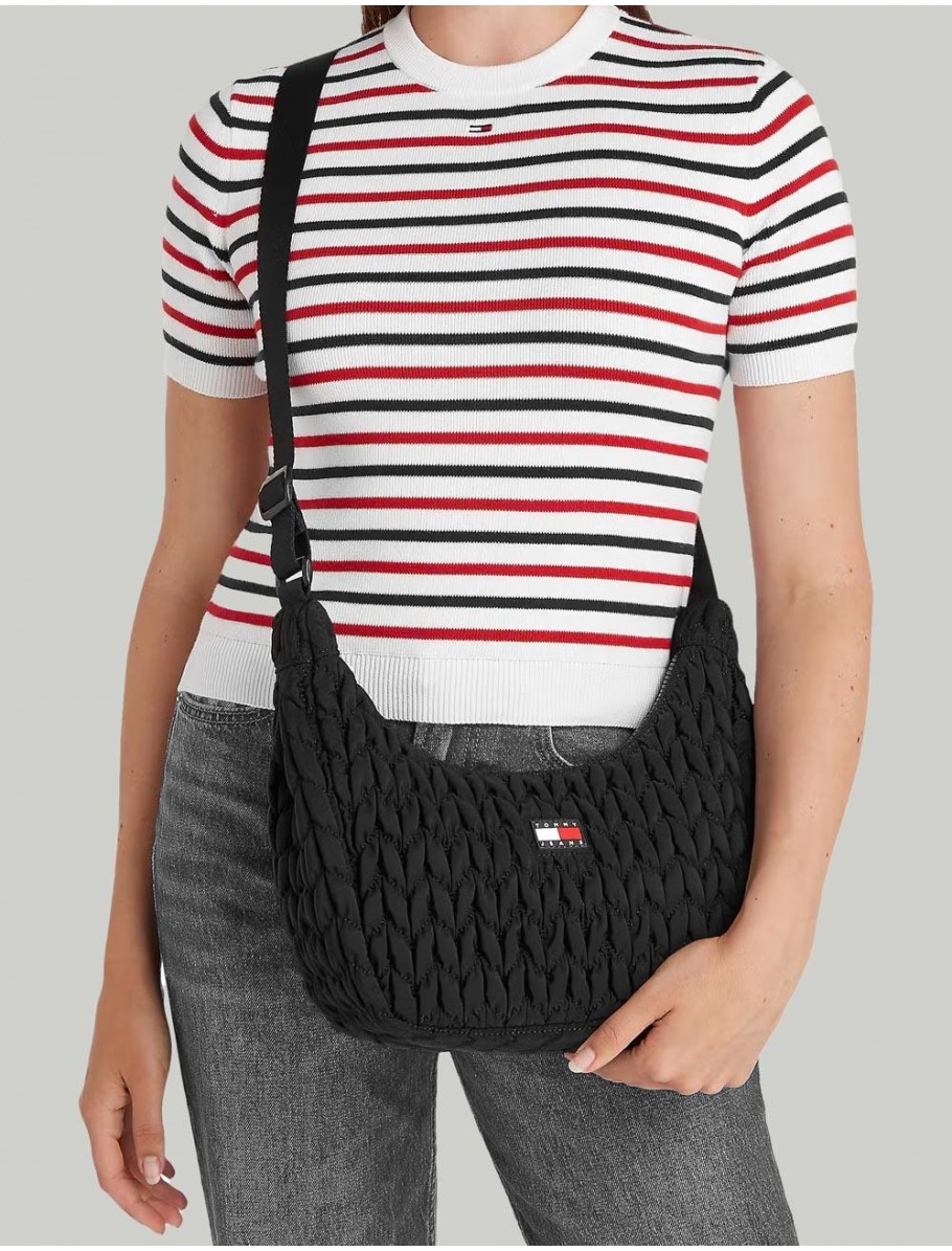 BOLSO TOMMY HILFIGER TJW URBAN X BODY QUILTED NEGRO