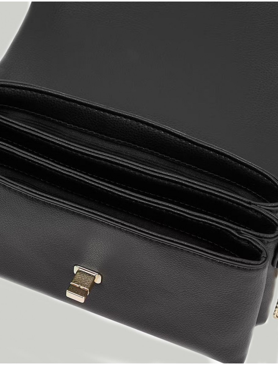 BOLSO TOMMY HILFIGER TH MODERN MINI CROSSOVER NEGRO