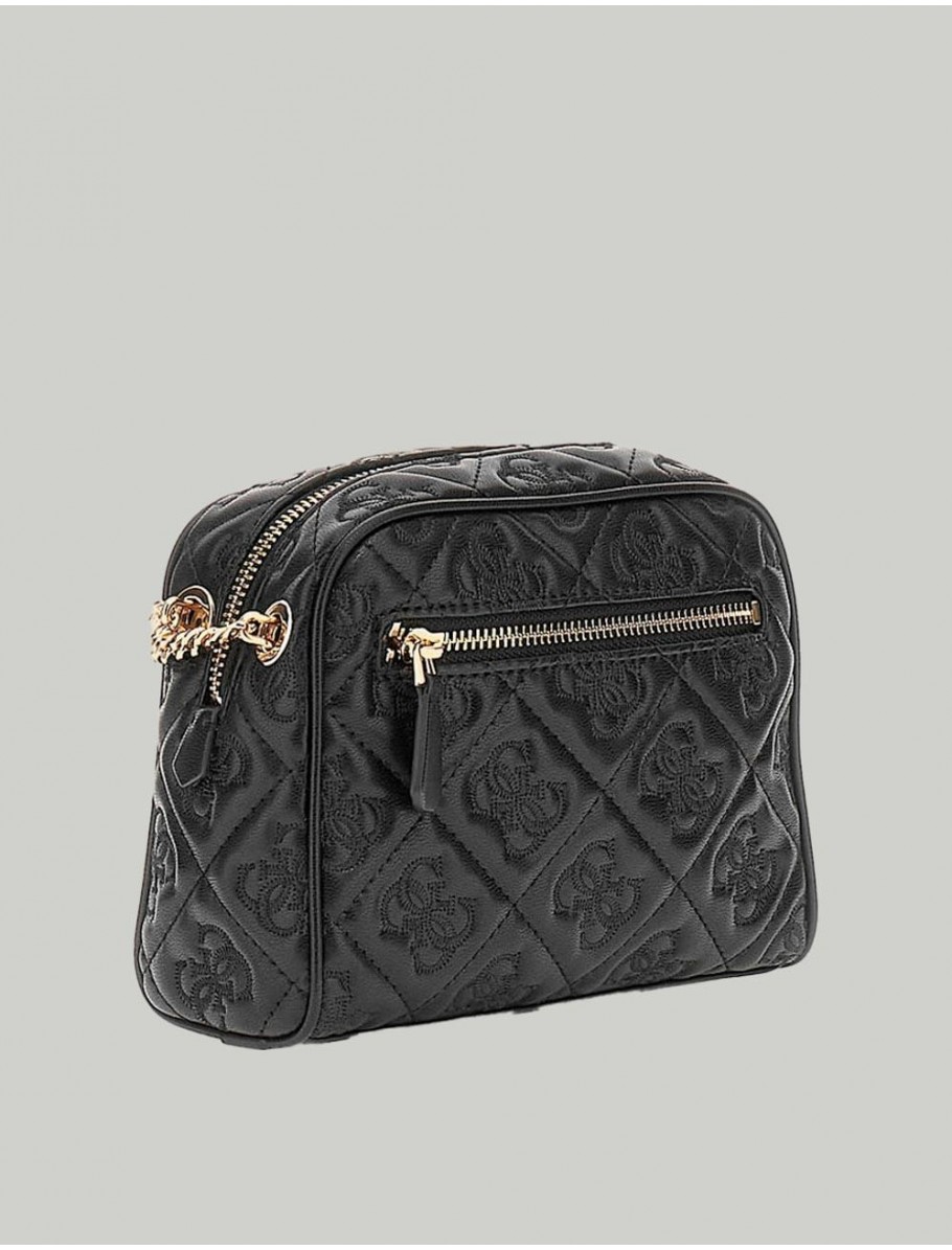 BOLSO GUESS ADELASIA CAMERA CROSSBODY NEGRO
