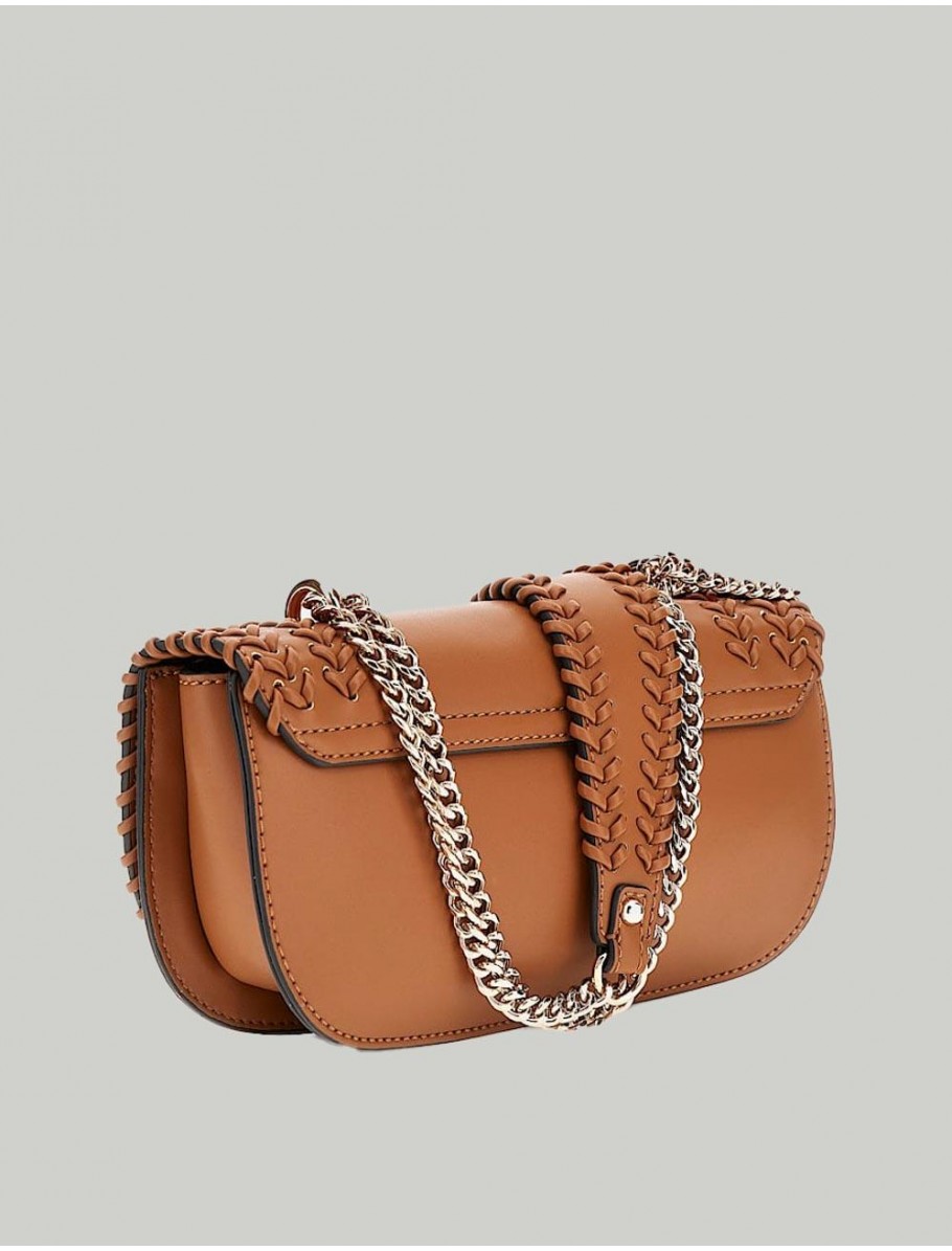 BOLSO GUESS TATUM CONVERTIBLE MARRoN