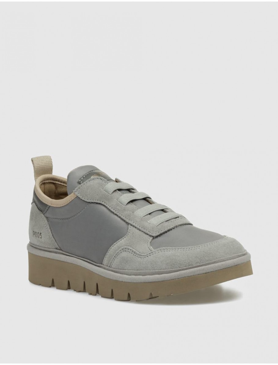 ZAPATILLA PANCHIC P05 SLIP ON NYLON GRIS