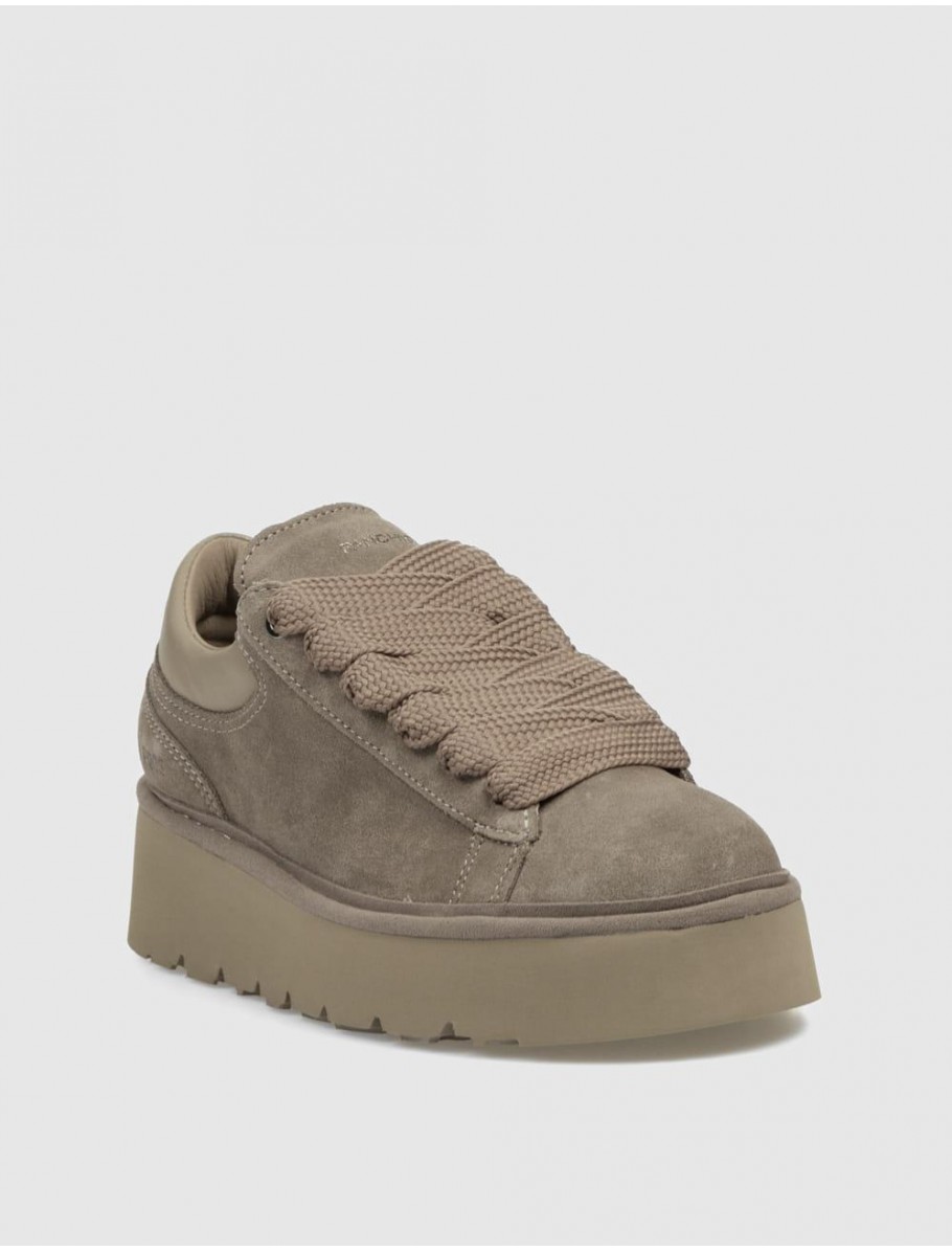 ZAPATILLA PANCHIC P003 LACE UP SHOE TAUPE