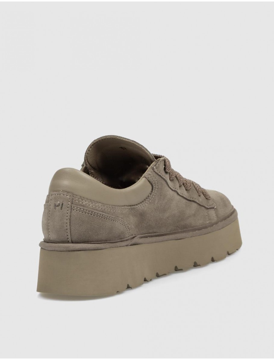 ZAPATILLA PANCHIC P003 LACE UP SHOE TAUPE