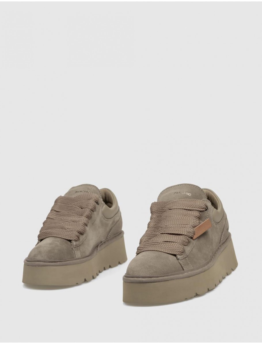 ZAPATILLA PANCHIC P003 LACE UP SHOE TAUPE