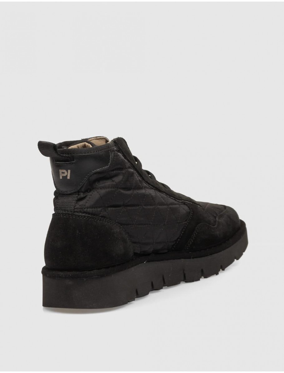 ZAPATILLA PANCHIC P05 QUILTED NYLON NEGRO