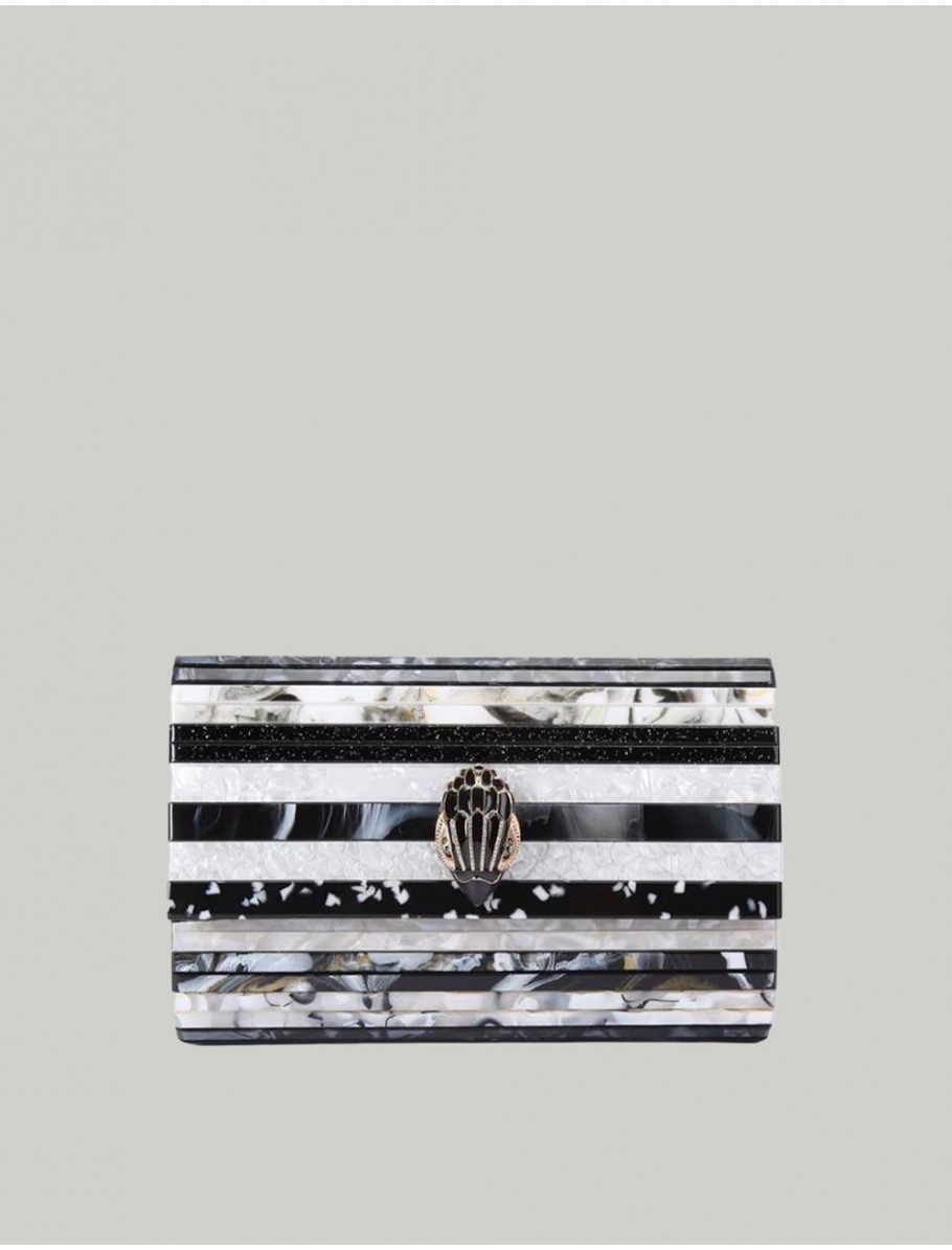 BOLSO KURT GEIGER PARTY EAGLE CLUTCH E NEGRO