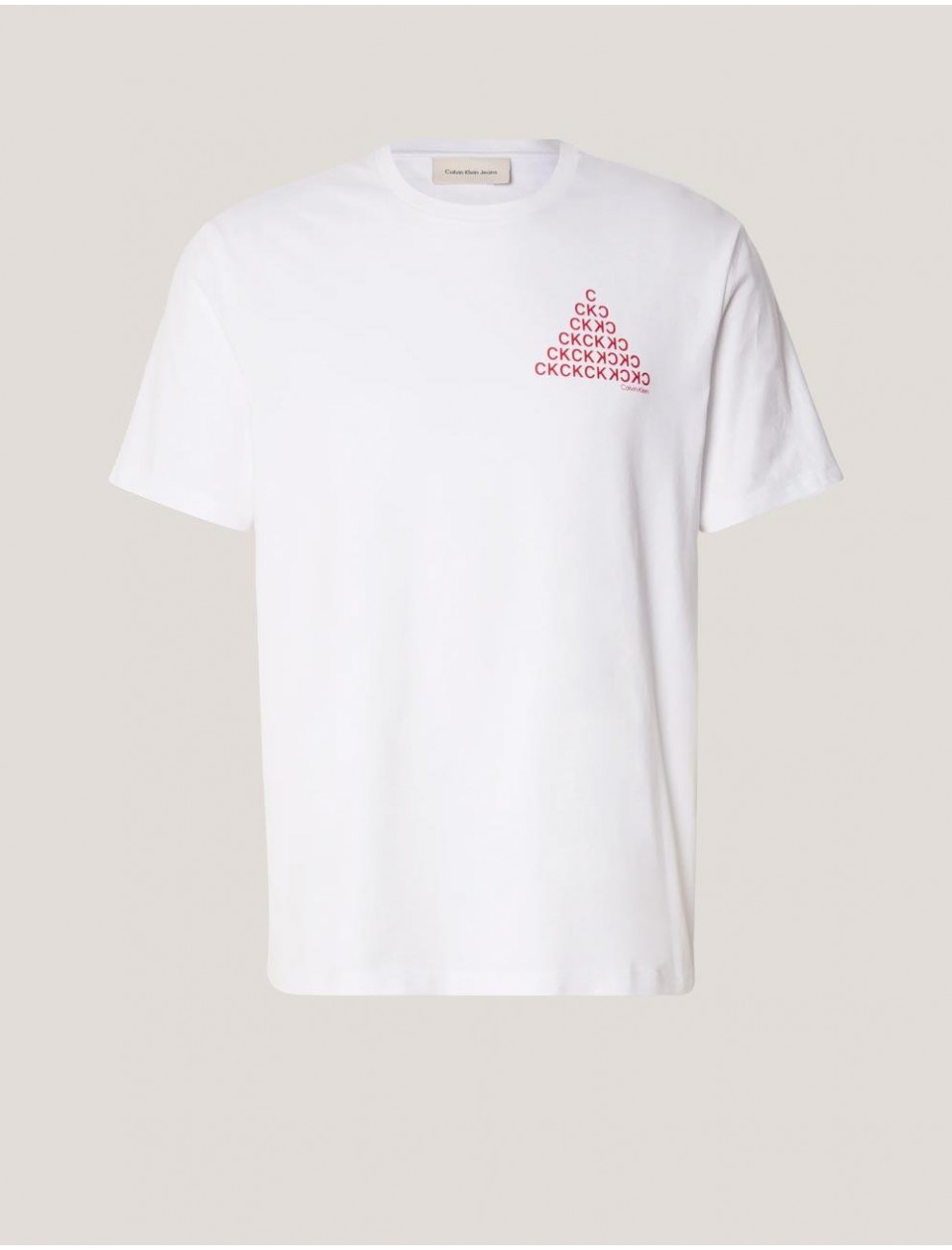 CAMISETA CALVIN KLEIN CLVN BH PYRMD BLANCO