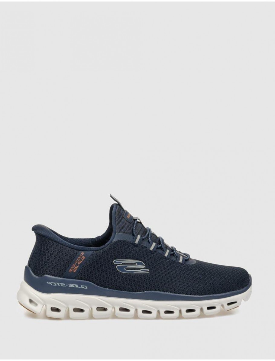 ZAPATILLA SKECHERS GLIDE STEP NOXUS MARINO
