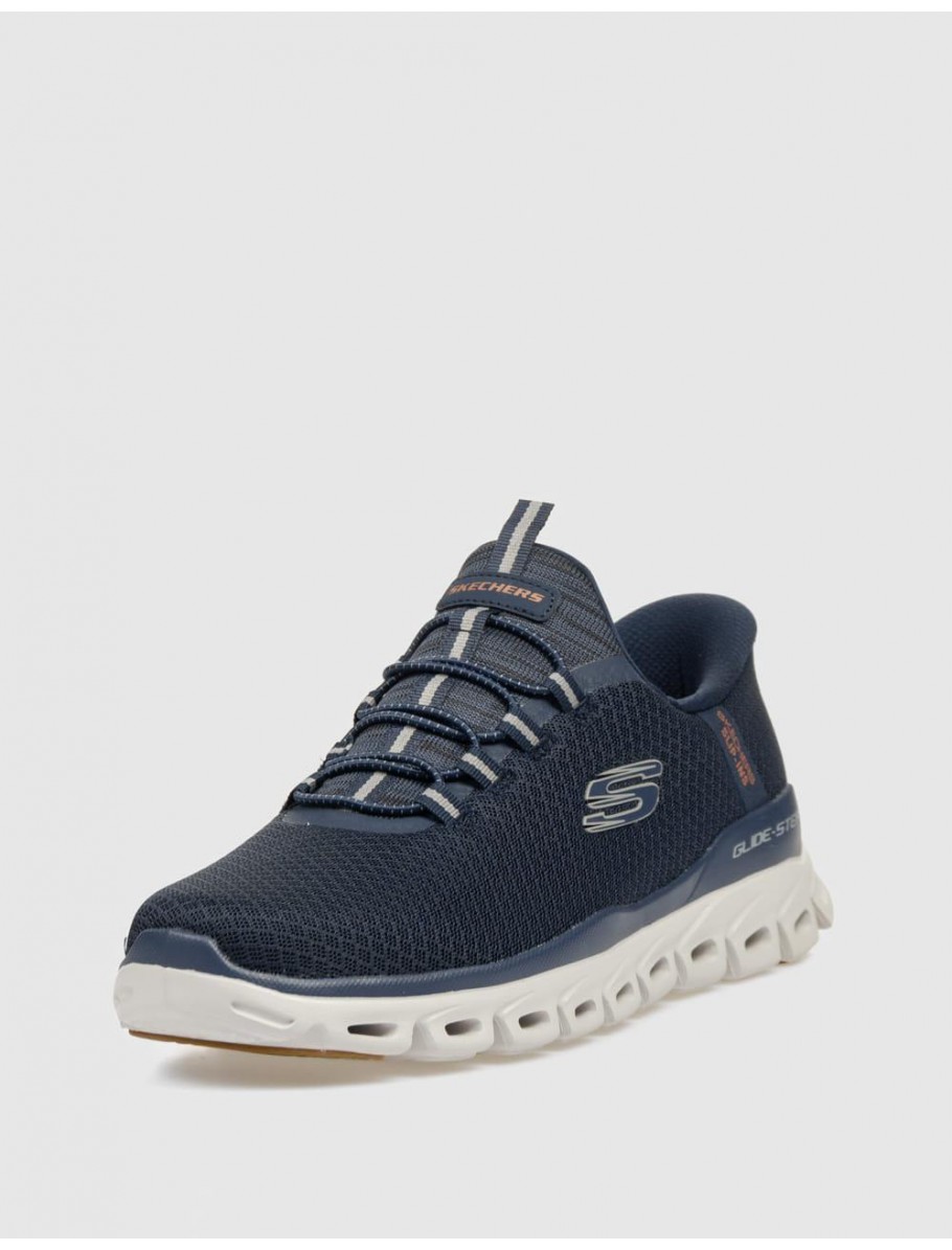 ZAPATILLA SKECHERS GLIDE STEP NOXUS MARINO