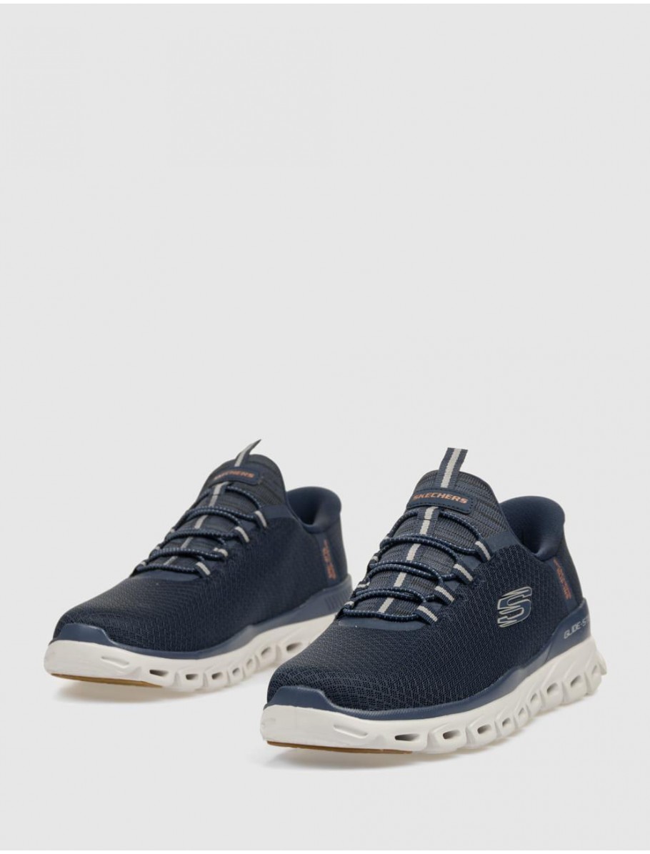 ZAPATILLA SKECHERS GLIDE STEP NOXUS MARINO