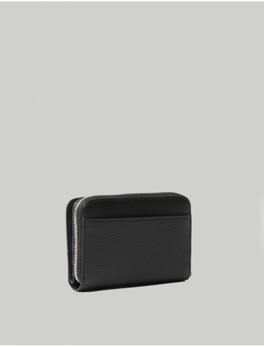 CARTERA CALVIN KLEIN MNML MNGRM LTHR MD F NEGRO