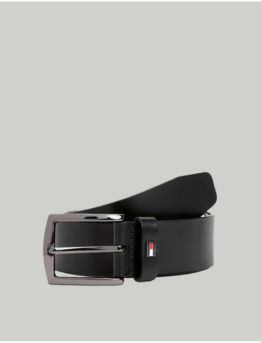 CINTURoN TOMMY HILFIGER DENTON 35 EXT NEGRO