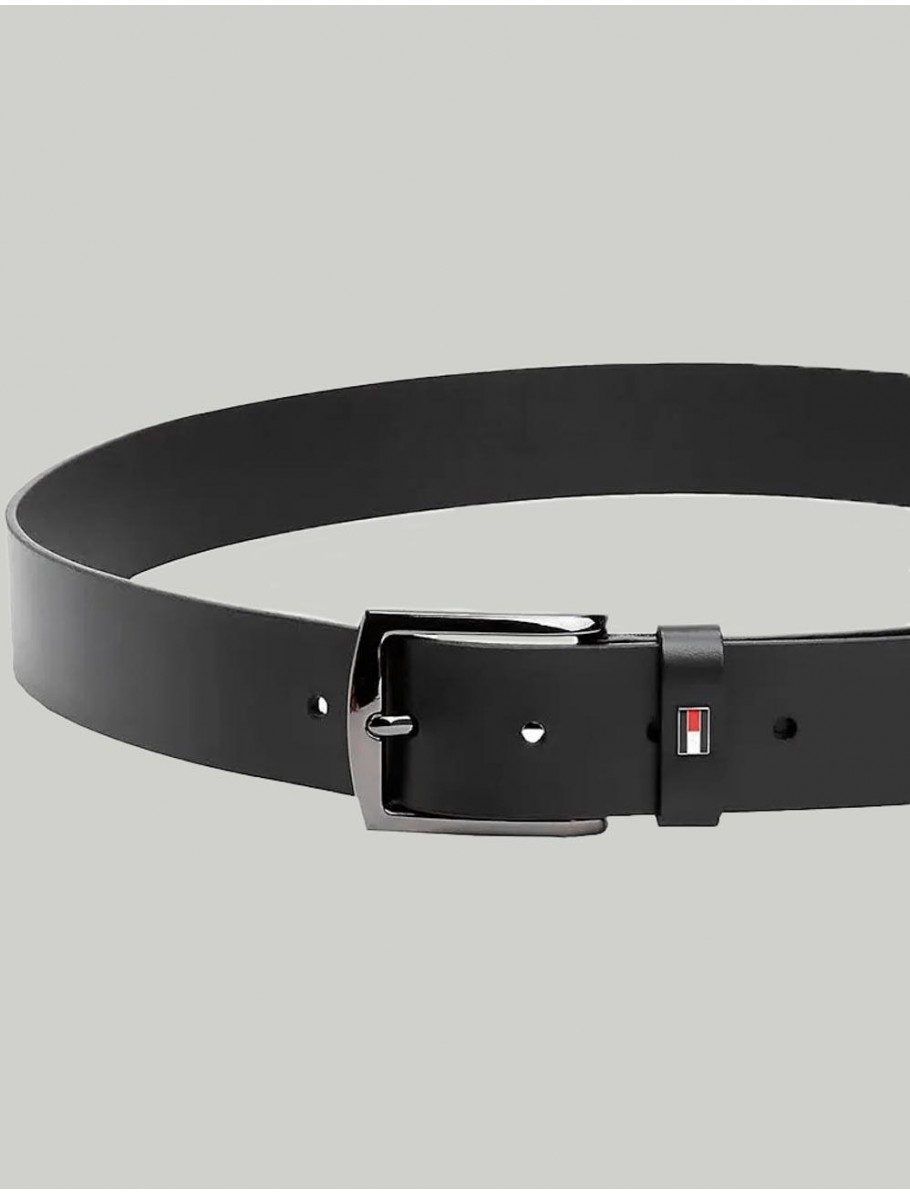 CINTURoN TOMMY HILFIGER DENTON 35 EXT NEGRO