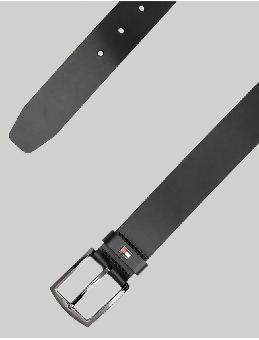 CINTURoN TOMMY HILFIGER DENTON 35 EXT NEGRO