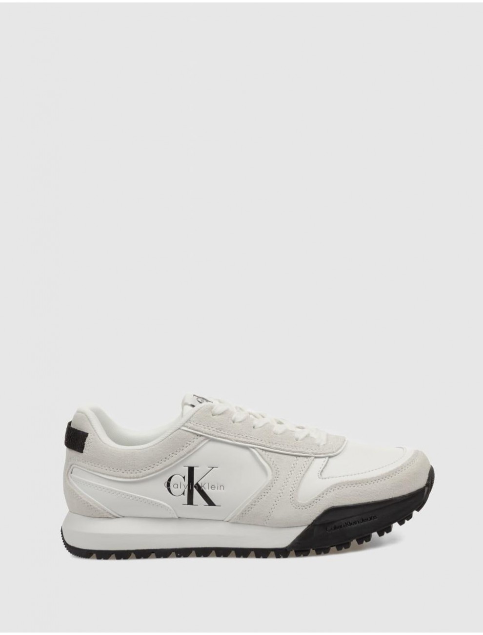 ZAPATILLA CALVIN KLEIN TOOTHY RUNNER IRREGULAR BLANCO