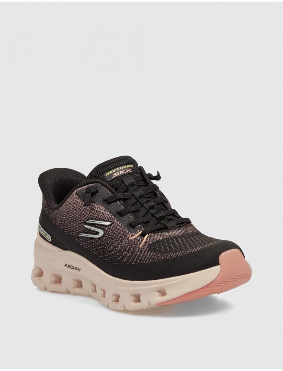 ZAPATILLA SKECHERS ARCH FIT GLIDE STEP PRO NEGRO
