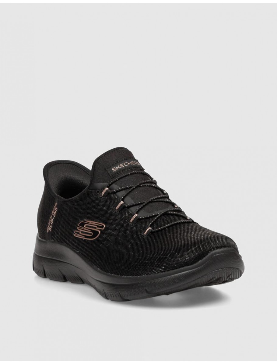 ZAPATILLA SKECHERS SLIP INS SUMMITS NEGRO