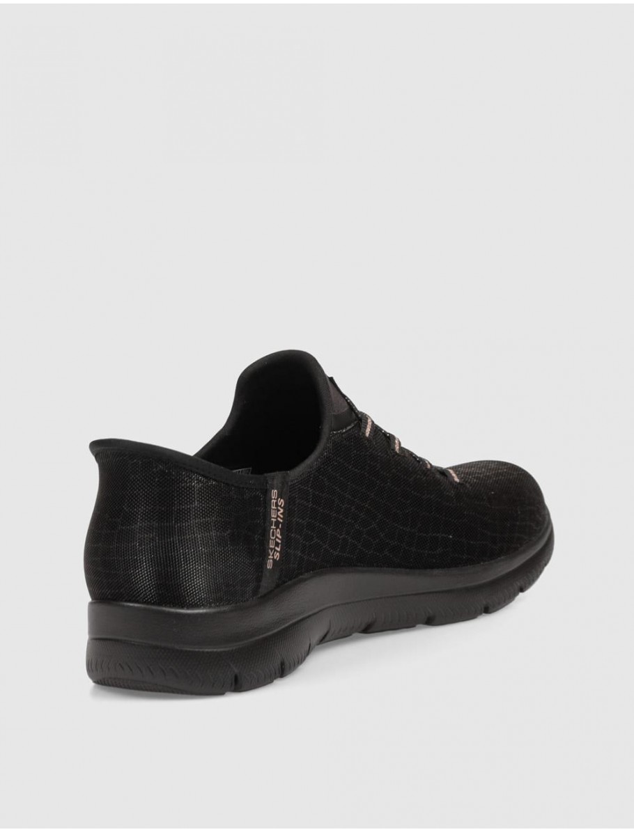 ZAPATILLA SKECHERS SLIP INS SUMMITS NEGRO