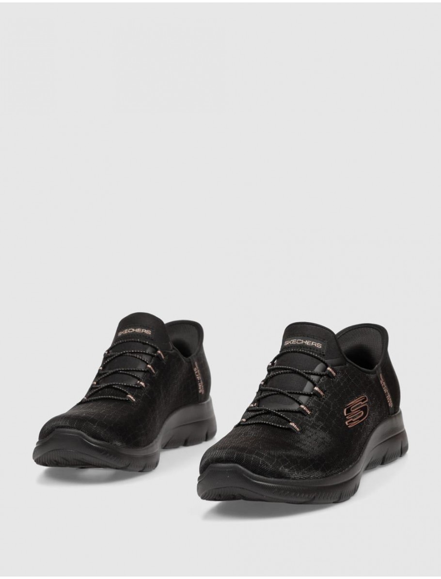 ZAPATILLA SKECHERS SLIP INS SUMMITS NEGRO