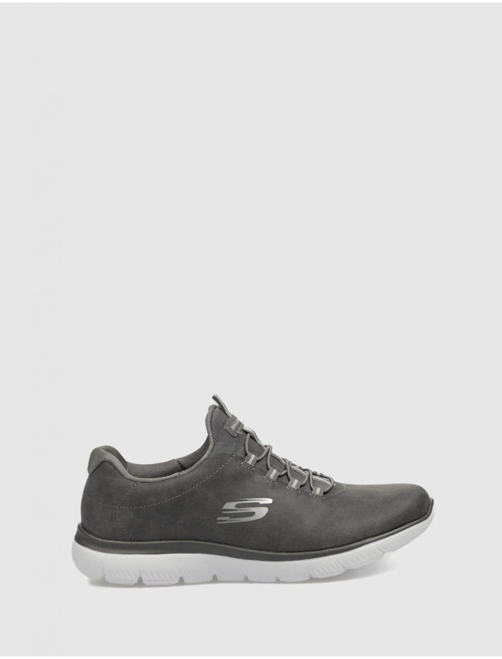 ZAPATILLA SKECHERS SUMMITS ITZ BAZIK PLOMO