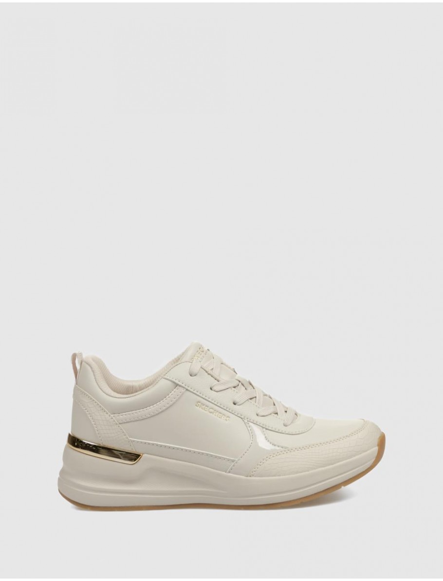 ZAPATILLA SKECHERS BILLION 2 FINE SHINE BEIG