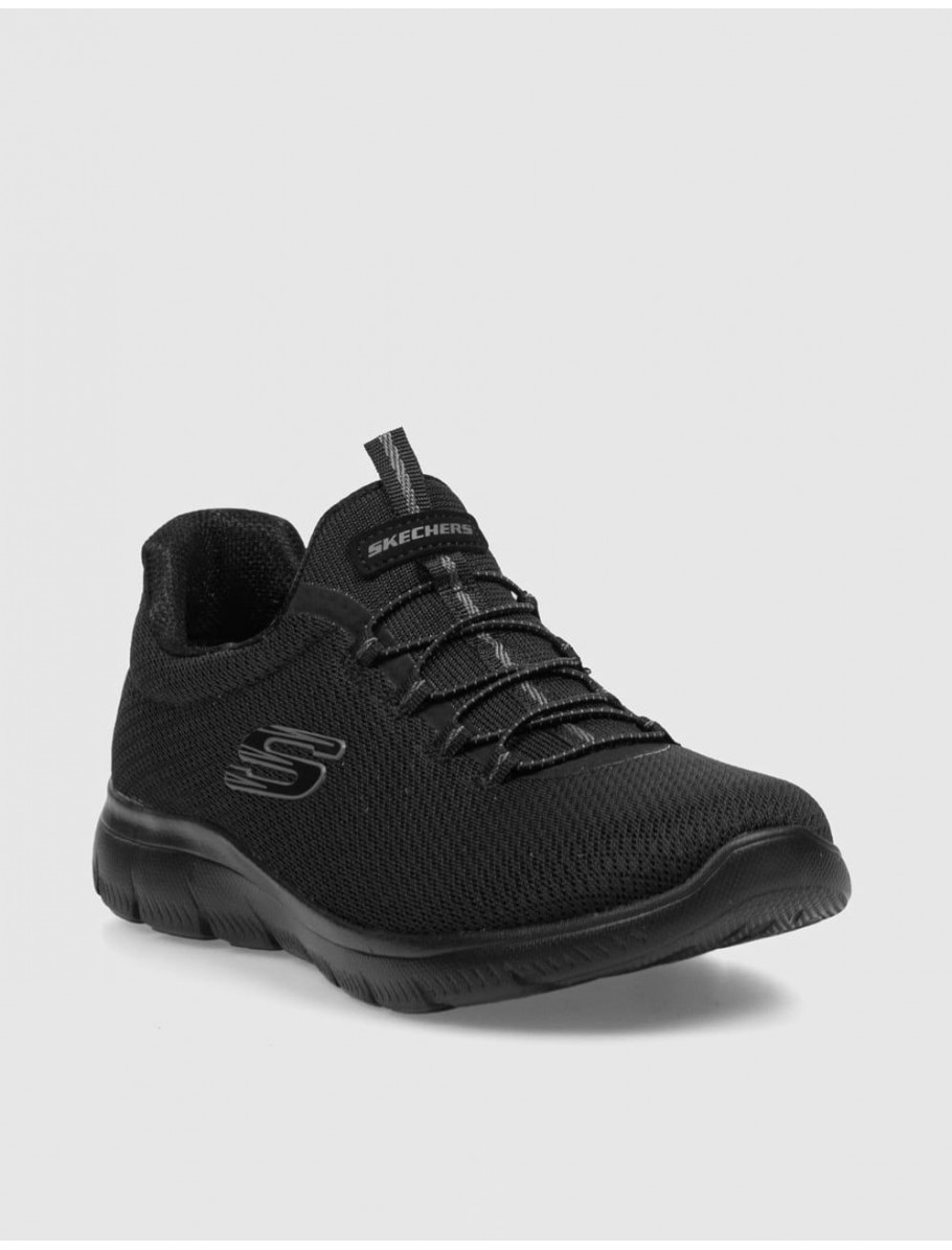 ZAPATILLA SKECHERS SUMMITS SUMMER BLUSH NEGRO