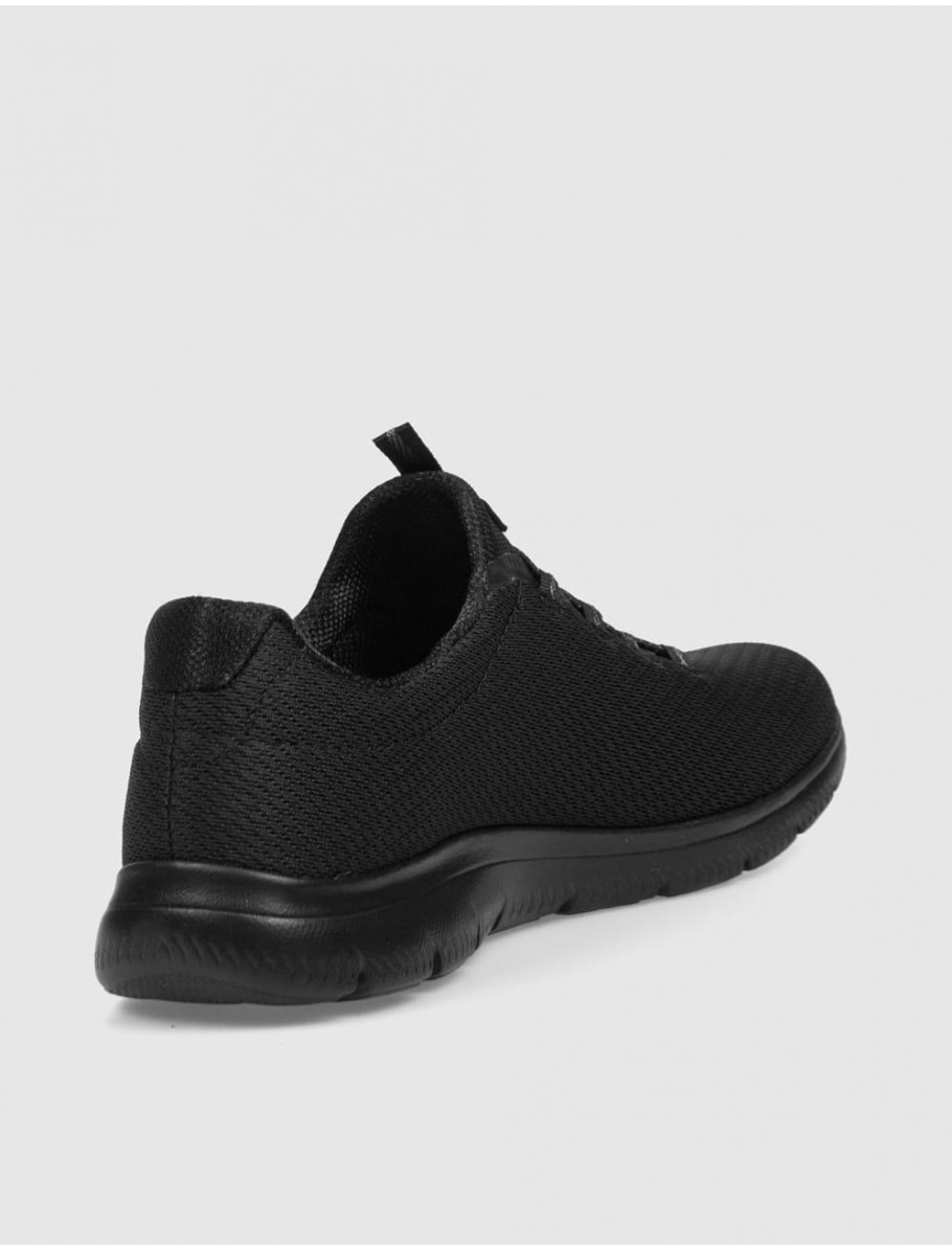 ZAPATILLA SKECHERS SUMMITS SUMMER BLUSH NEGRO