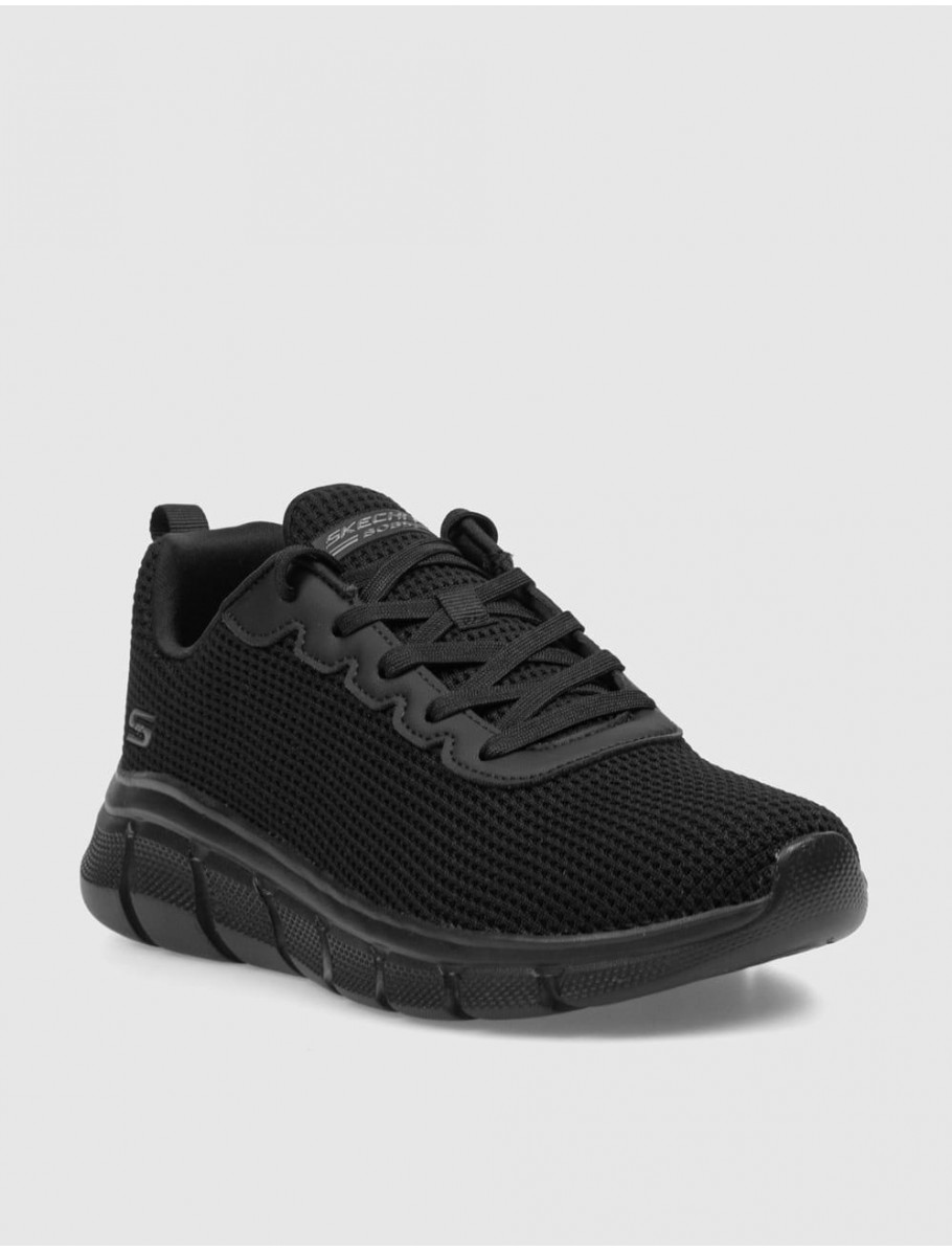 ZAPATILLA SKECHERS BOBS SPORT B FLEX NEGRO