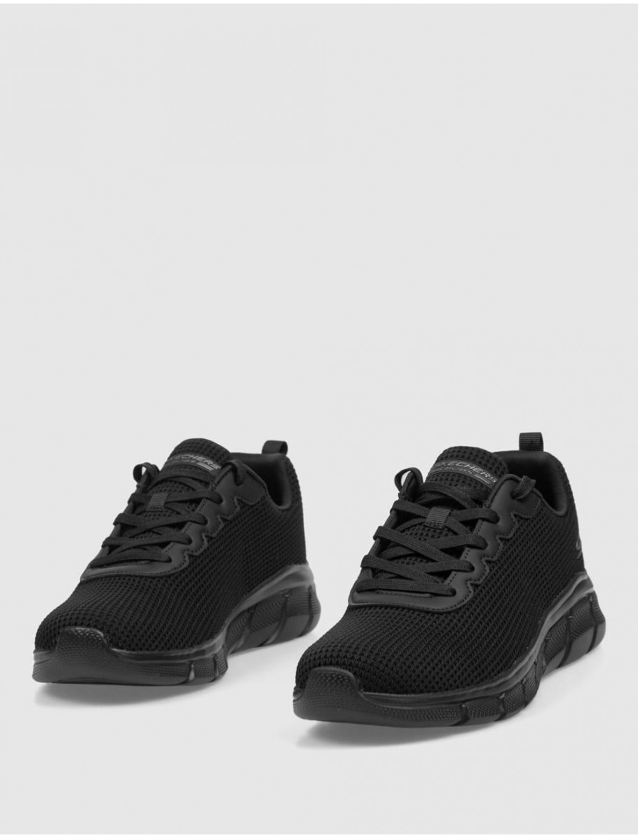 ZAPATILLA SKECHERS BOBS SPORT B FLEX NEGRO