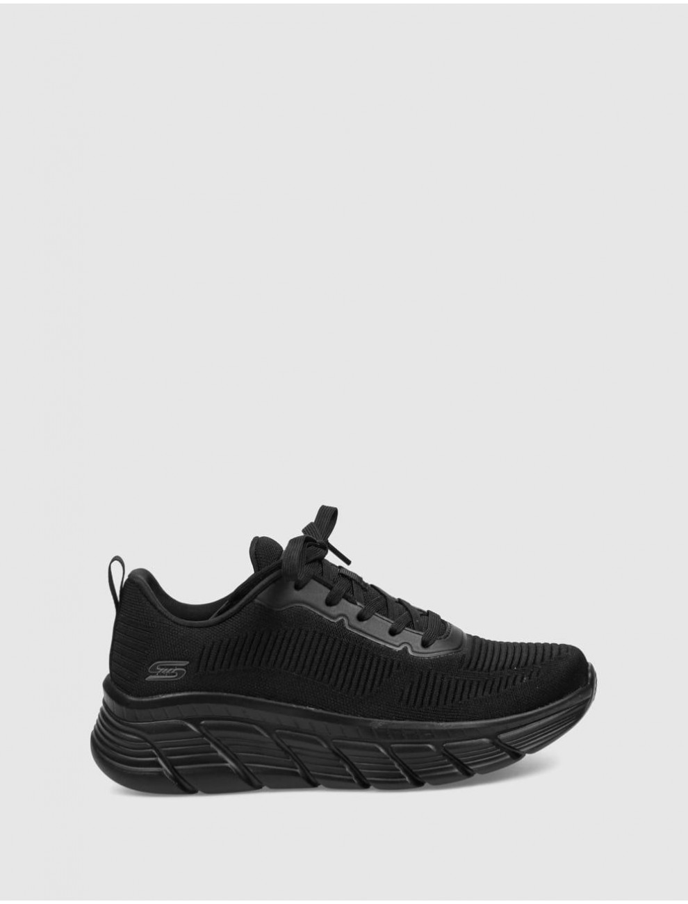 ZAPATILLA SKECHERS BOBS SPORT B FLEX HI FLYING HI NEGRO