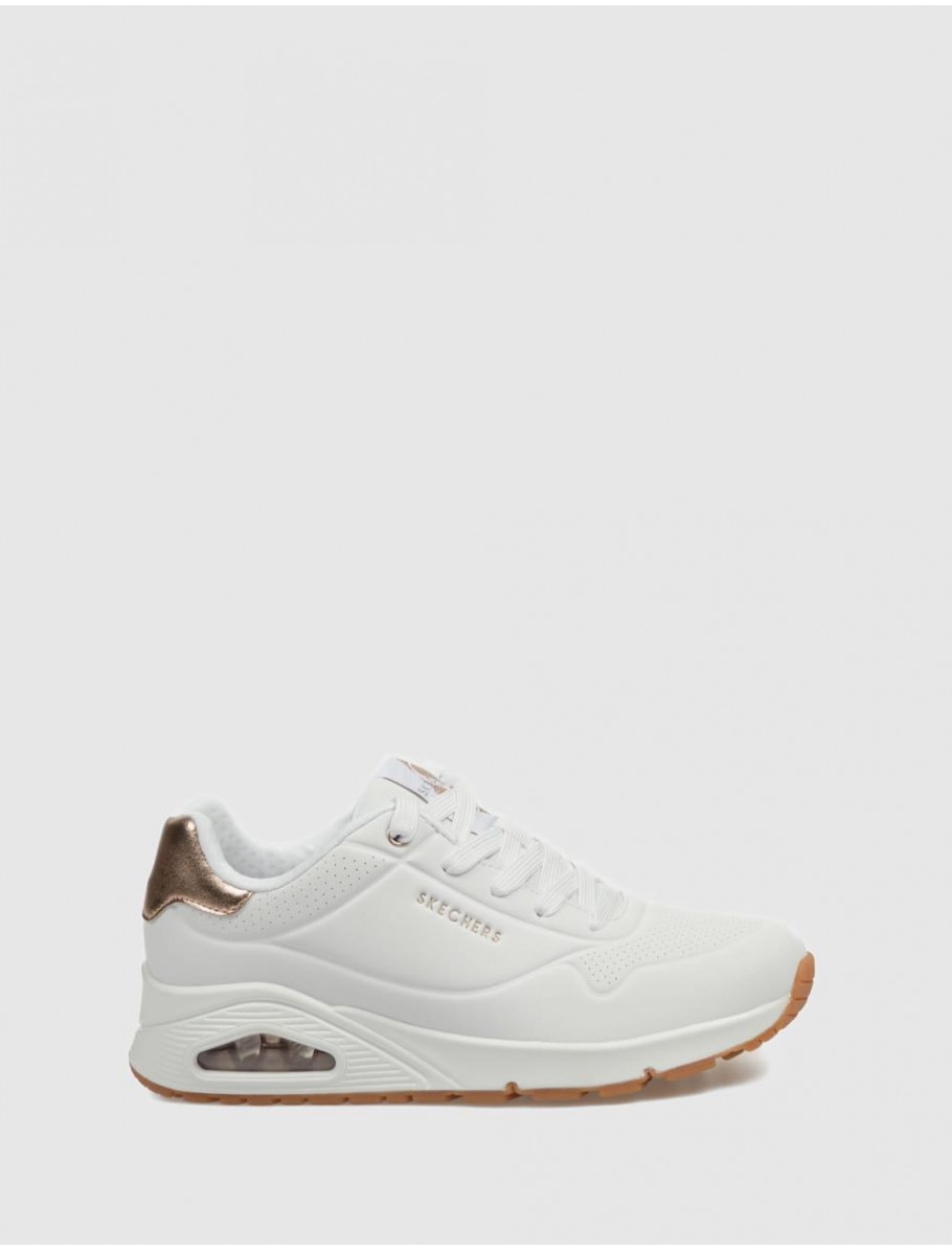 ZAPATILLA SKECHERS UNO GOLDEN AIR BLANCO