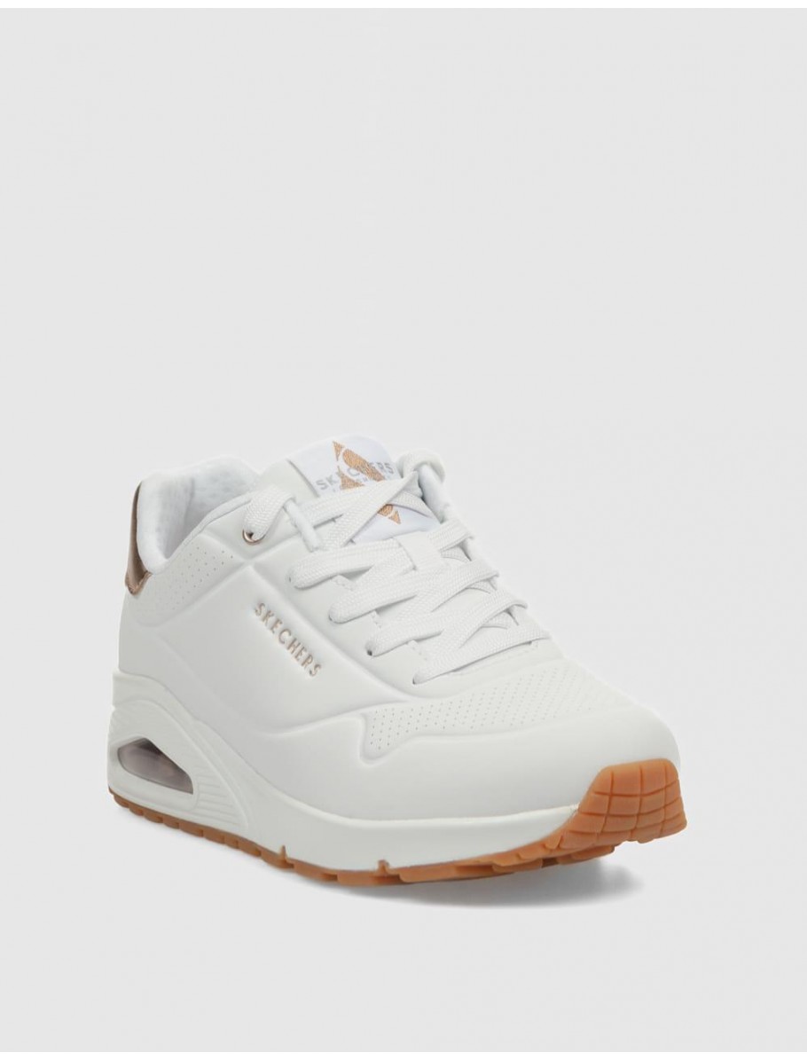 ZAPATILLA SKECHERS UNO GOLDEN AIR BLANCO