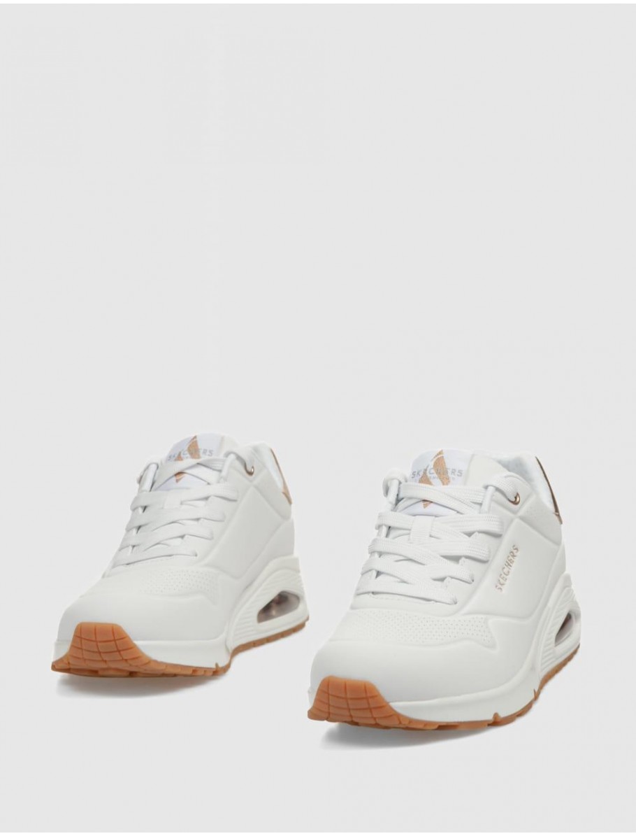 ZAPATILLA SKECHERS UNO GOLDEN AIR BLANCO