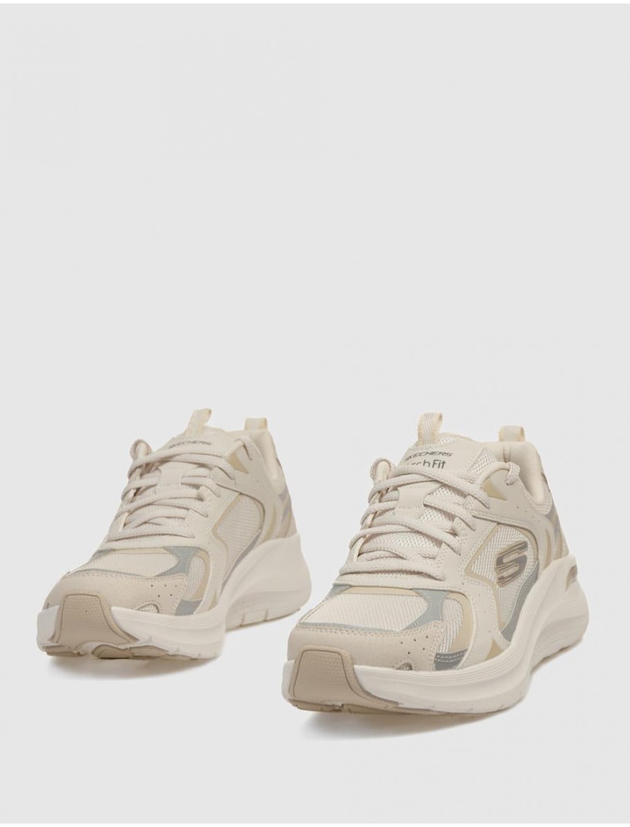 ZAPATILLA SKECHERS ARCH FIT 20 VINTAGE LUXE NATURAL