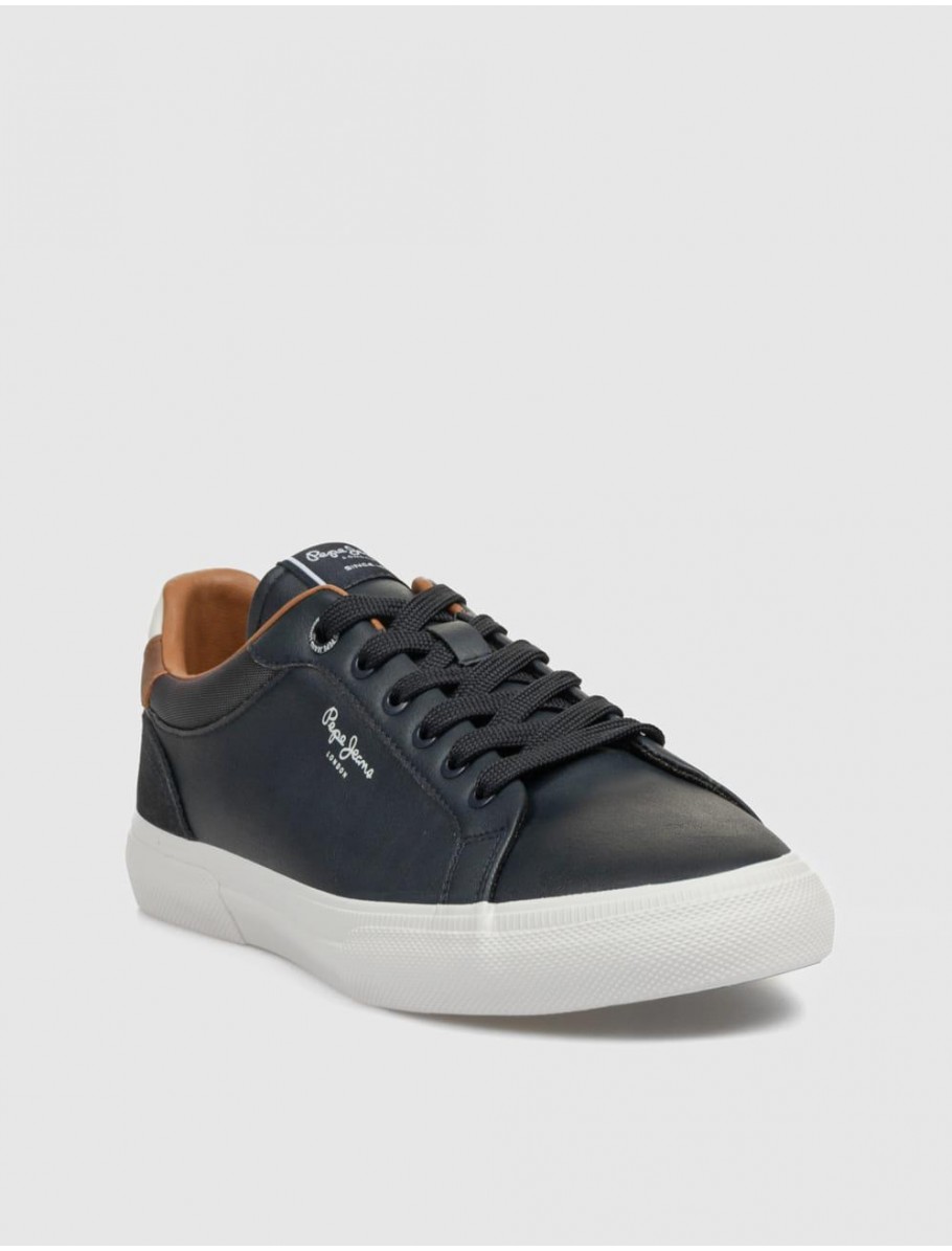 ZAPATILLA PEPE JEANS KENTON COURT MARINO