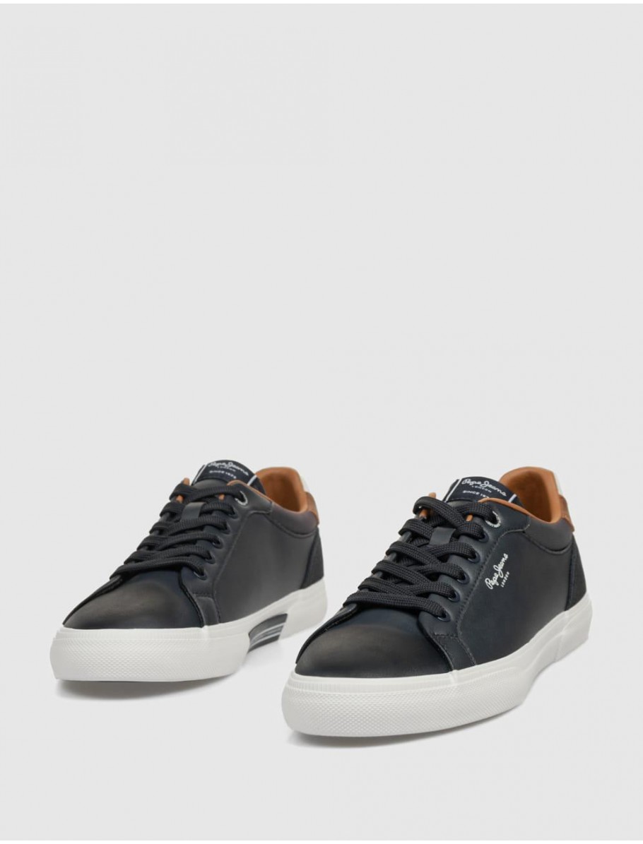 ZAPATILLA PEPE JEANS KENTON COURT MARINO