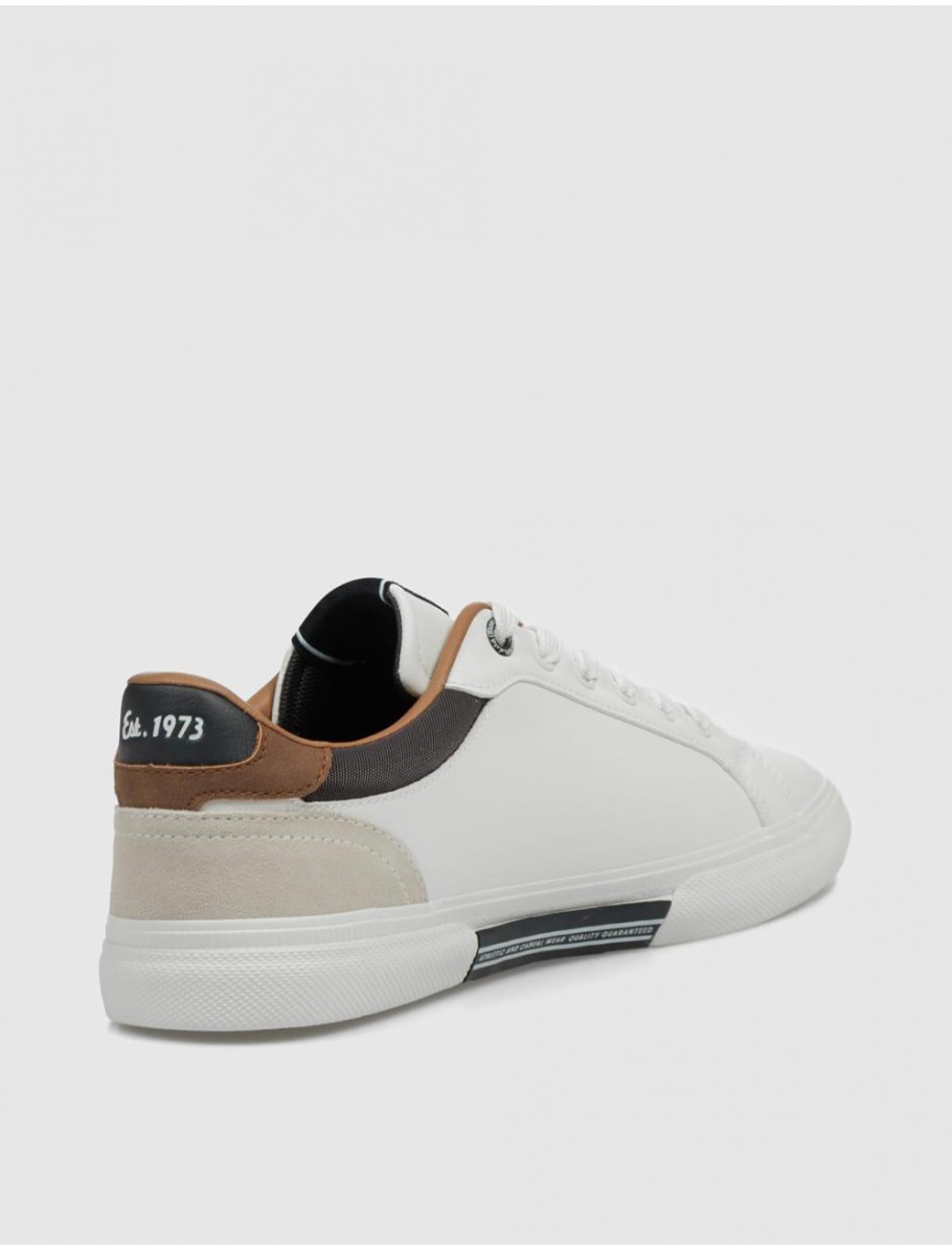 ZAPATILLA PEPE JEANS KENTON COURT BLANCO