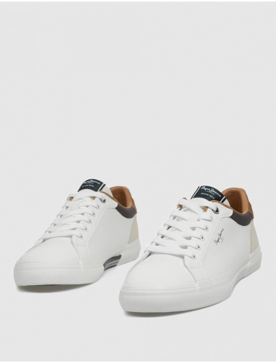 ZAPATILLA PEPE JEANS KENTON COURT BLANCO