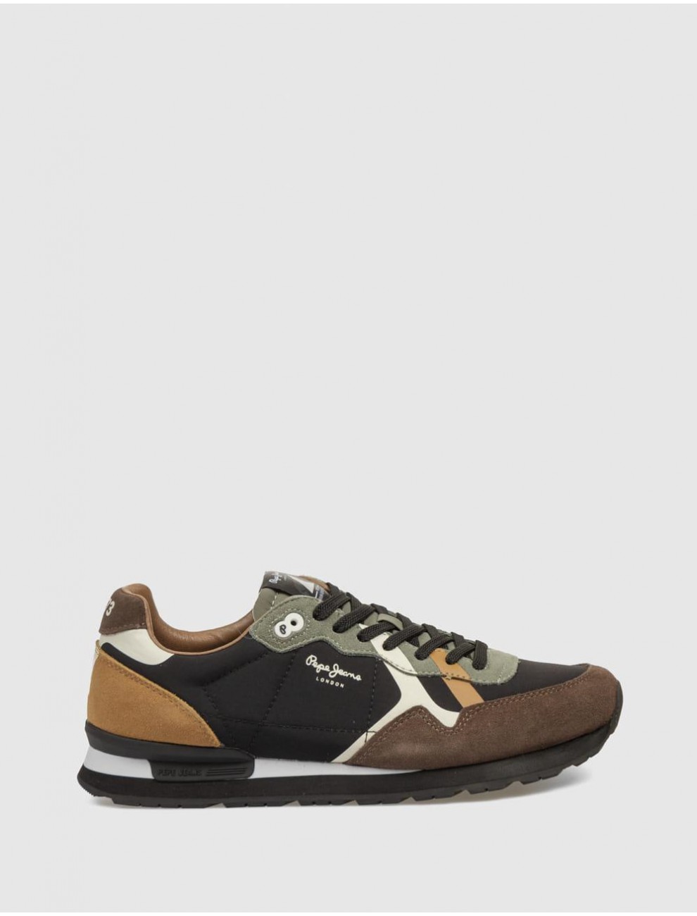 ZAPATILLA PEPE JEANS BRIT PRINTS MARRoN